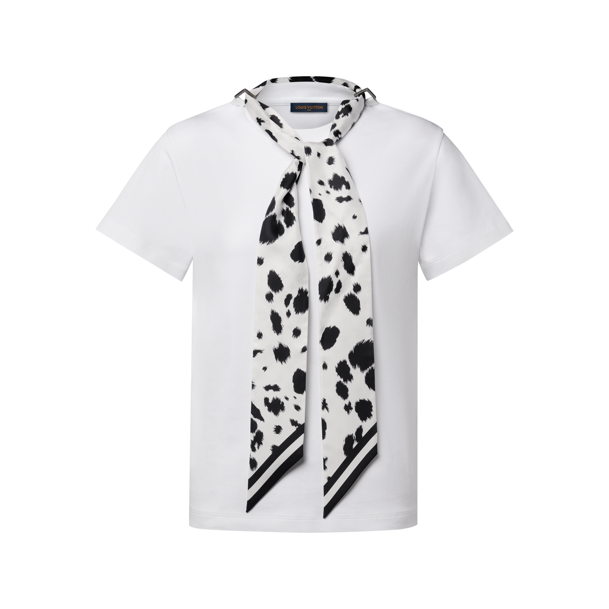 Signature Scarf Detail T-Shirt - Ready-to-Wear | LOUIS VUITTON